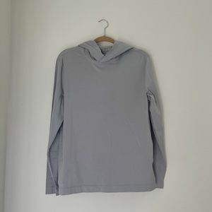 Banana Republic Men’s lightweight hoodie, Grey, size medium, Authentic tee